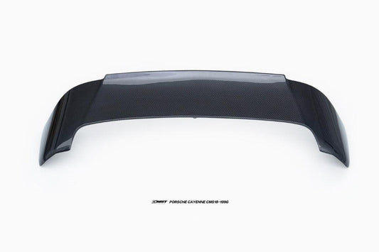 Porsche Cayenne 9Y0 9Y0.2 Base/S/AWD/E-Hybrid 2024-ON with Aftermarket Parts - Rear Roof Spoiler Carbon Fiber / FRP from CMST Tuning