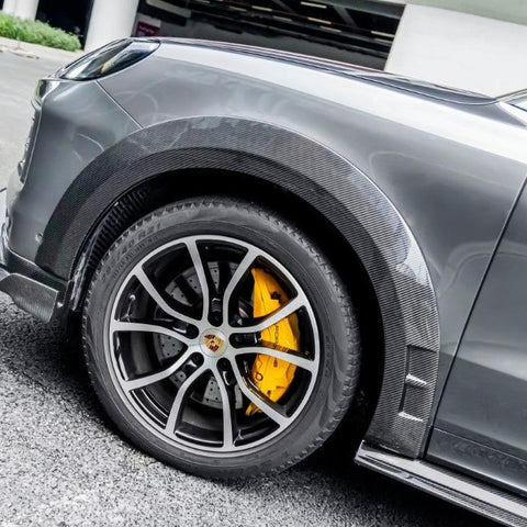 Porsche Cayenne 9Y0 Facelift 2024-ON with CMST Tuning's Aftermarket Parts - Pre-preg Carbon Fiber Wheel ArchesPorsche Cayenne 9Y0 Facelift 2024-ON with CMST Tuning's Aftermarket Parts - Pre-preg Carbon Fiber Wheel Arches