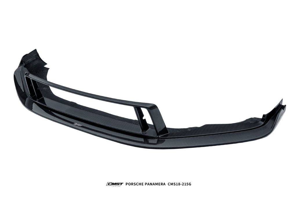 Porsche Panamera 976 Base 4 4S E-Hybird 2024 with Aftermarket Parts - Front Lip Pre-preg Carbon Fiber/FRP from CMST Tuning