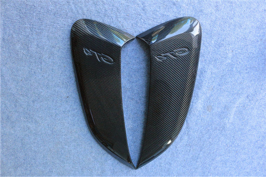 Porsche 981 Cayman & Boxster (all models, including Base / S / GTS / GT4 / Spyder) 2012 2013 2014 2015 2016 with Aftermarket Parts - GT4 Conversion Style Side Vents Carbon Fiber from Dupont Tech
