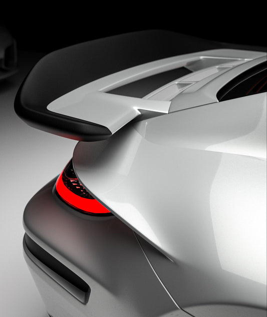 ROBOT CRAFTSMAN "TIGANISM GUSTAV" Engine Cover for 997.1 997.2 911 Carrera Base/S/4S/GTS 2005-2012 Carbon Fiber / FRP