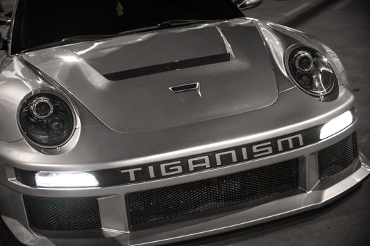 ROBOT CRAFTSMAN "TIGANISM GUSTAV" Widebody Front Bumper and Lip for Porsche 997.1 997.2 911 Carrera Base/S/4S/Targa/GTS/GT3/Turbo Carbon Fiber / FRP