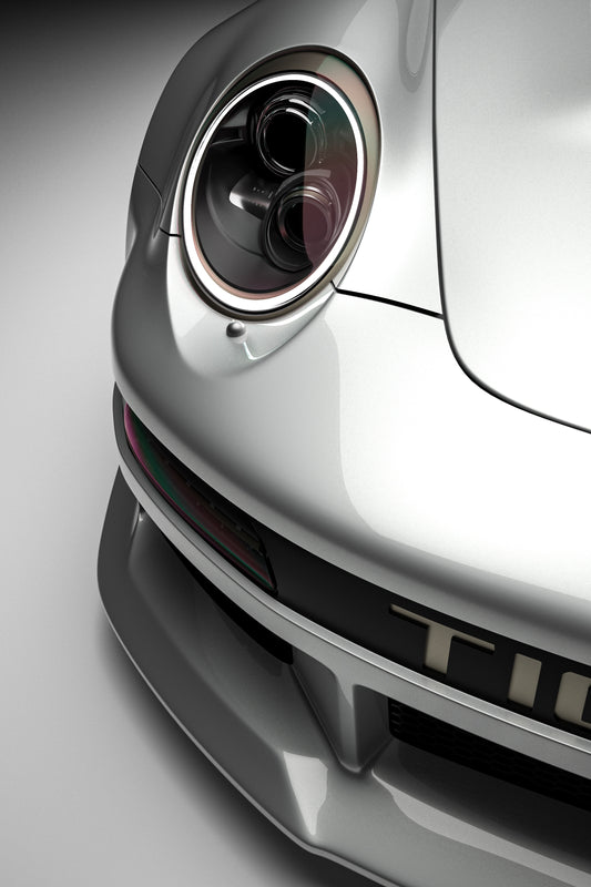 ROBOT CRAFTSMAN "TIGANISM GUSTAV" Widebody Front Bumper and Lip for Porsche 997.1 997.2 911 Carrera Base/S/4S/Targa/GTS/GT3/Turbo Carbon Fiber / FRP