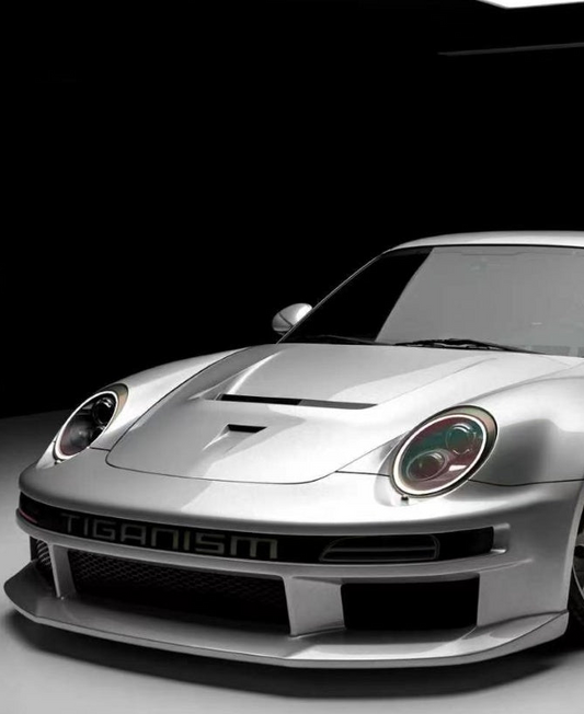 ROBOT CRAFTSMAN "TIGANISM GUSTAV" Widebody Front Bumper and Lip for Porsche 997.1 997.2 911 Carrera Base/S/4S/Targa/GTS/GT3/Turbo Carbon Fiber / FRP
