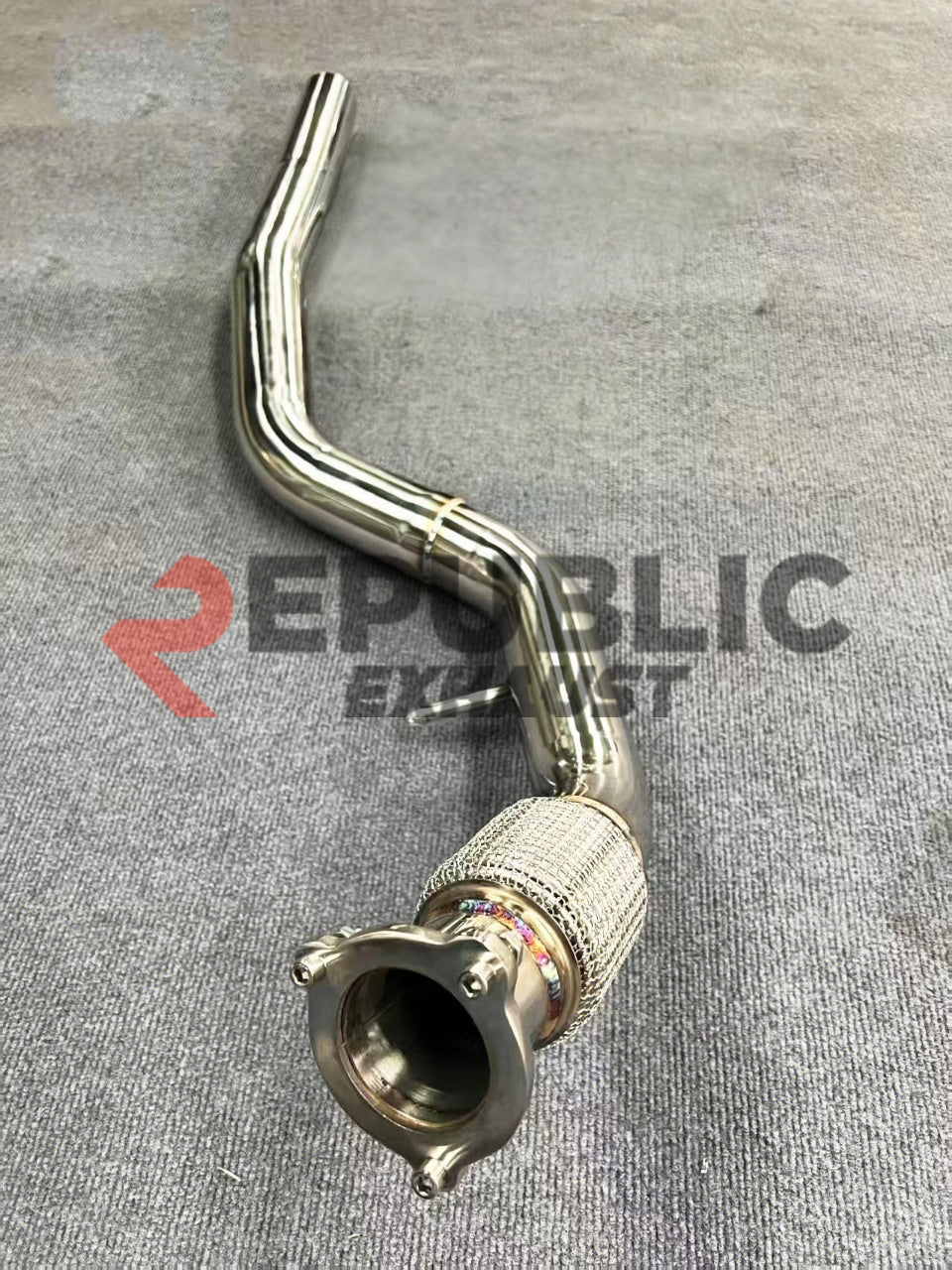Audi A4 B9.5 FWD 2020-ON Aftermarket Parts - Republic Exhaust Frontpipe ...