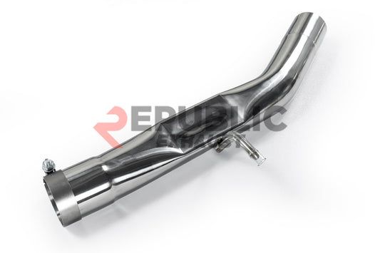 Audi Q8 Pre-facelift 2019 2020 2021 2022 2023 (2.0T) with Aftermarket Parts - Catback Exhaust Quad Exit Tips Titanium / Stainless Steel from Republic Exhaust
