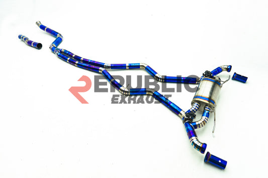 BMW 2 Series M240 G42 2022-ON (3.0T) with Aftermarket Parts - Catback Exhaust with Valve Titanium / Stainless Steel from Republic Exhaust