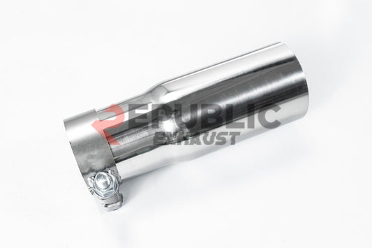 BMW 3 Series 328i 320i F30 & GT Gran Turismo 330i 328i 320i F30 2012 2013 2014 2015 2016 2017 2018 2019 with Aftermarket Parts - Catback Exhaust Dual Exit Tips Titanium / Stainless Steel from Republic Exhaust