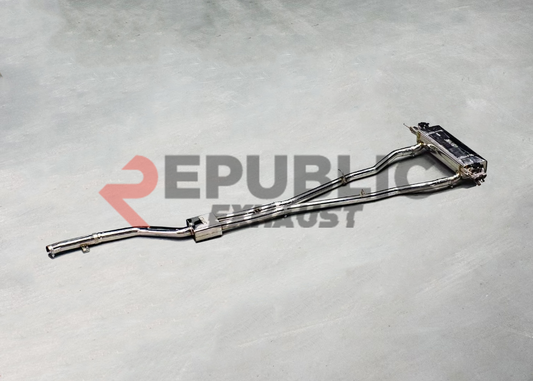 BMW 530 G60 2024-ON (2.0T) with Aftermarket Parts - Catback Exhaust with Valve Stainless Steel from Republic Exhaust