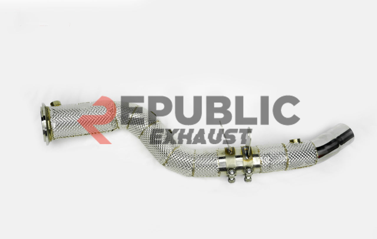 Jaguar F-Type Base 2.0T Aftermarket Parts - Republic Exhaust Downpipe ...