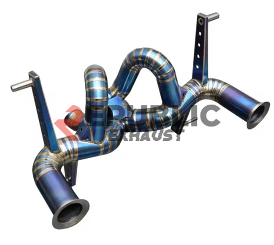 Lamborghini Aventador LP750 2012 2013 2014 2015 2016 2017 2018 2019 2020 2021 2022 2023 with Aftermarket Parts - Catback Exhaust with Valve Titanium from Republic Exhaust