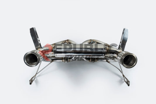 Lamborghini Huracan EVO Tecnica STO 2020 2021 2022 2023 with Aftermarket Parts - Catback Exhaust with Valve Titanium from Republic Exhaust