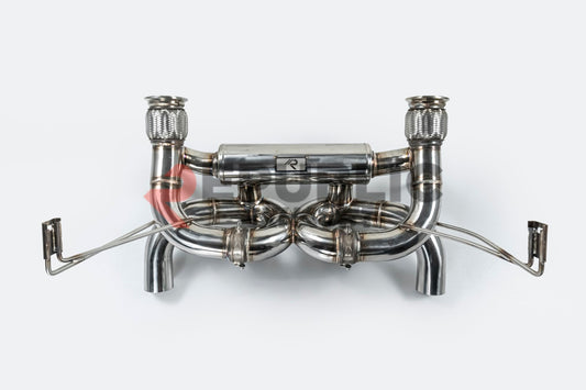 Lamborghini Huracan EVO Tecnica STO 2020 2021 2022 2023 with Aftermarket Parts - Catback Exhaust with Valve Titanium from Republic Exhaust