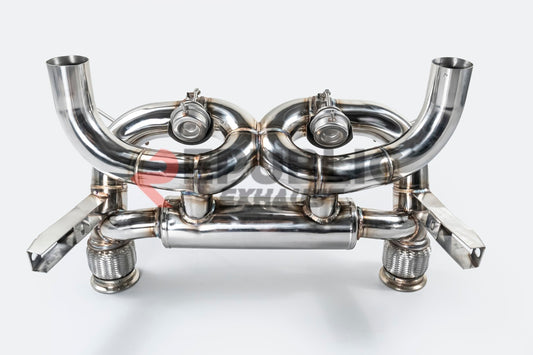 Lamborghini Huracan EVO Tecnica STO 2020 2021 2022 2023 with Aftermarket Parts - Catback Exhaust with Valve Titanium from Republic Exhaust