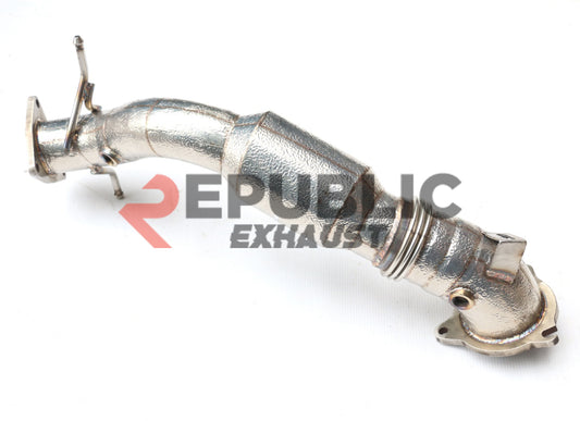 Land Rover Range Rover Evoque 2.0L 2015 2016 2017 with Aftermarket Parts - 100 & 200 & 300 CELL & Test Pipe/No Cat Downpipe Stainless Steel from Republic Exhaust
