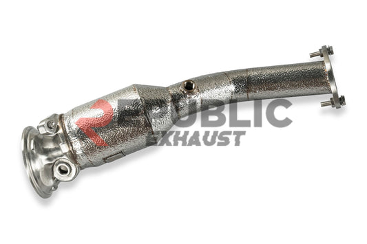 Lexus IS 300 250 2014 2015 2016 2017 2018 2019 2020 (2.0T) with Aftermarket Parts - 100 & 200 & 300 CELL & Test Pipe/No Cat Downpipe Stainless Steel from Republic Exhaust