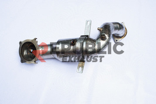 Maserati Ghibli 2018 2019 2020 2021 2022 2023 2024 (2.0T) with Aftermarket Parts - 100 & 200 & 300 CELL & Test Pipe/No Cat Downpipe Stainless Steel from Republic Exhaust