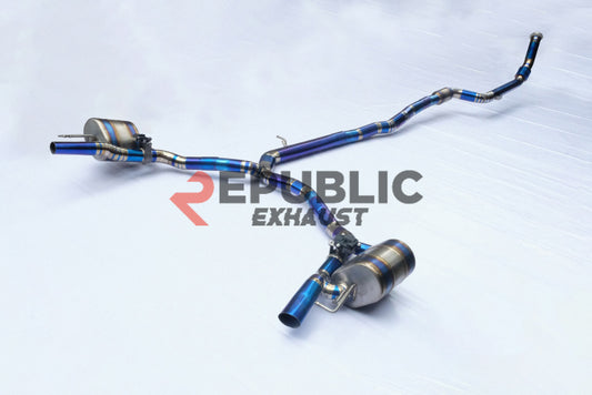 Mercedes Benz AMG GT 4 Door GT53 GT50 X290 2019-ON (3.0T) with Aftermarket Parts - Catback Exhaust with Valve Titanium / Stainless Steel from Republic Exhaust