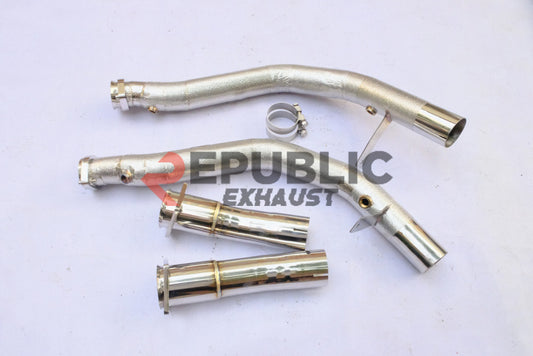 Mercedes Benz G63 AMG W463 2019-ON with Aftermarket Parts - 100 & 200 & 300 CELL & Test Pipe/No Cat Downpipe Stainless Steel from Republic Exhaust