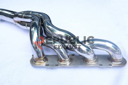 Mercedes Benz W204 Facelift C63 2012 2013 2014 with Aftermarket Parts - 100 & 200 & 300 CELL & Straight Pipe Headers & Frontpipe Stainless Steel from Republic Exhaust