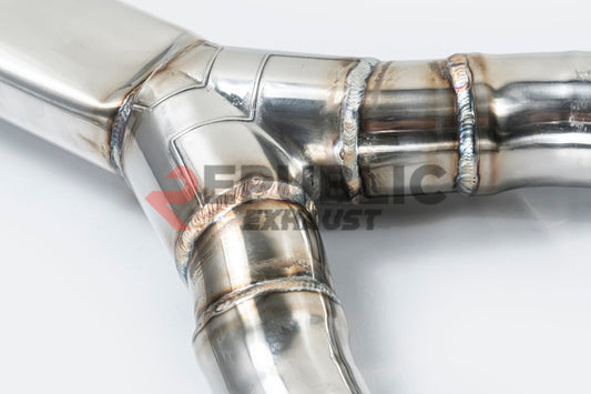 Mercedes Benz GLS-Class X166 GLS450 GLS400 Pre-Facelift 2017 2018 2019 (3.0T) with Aftermarket Parts - Catback Exhaust Dual Tips Exit Titanium / Stainless Steel from Republic Exhaust