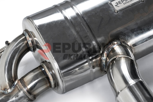 Mercedes Benz GLS-Class X167 GLS450 2020 2021 2022 2023 2024 2025 2026 (3.0T) with Aftermarket Parts - Catback Exhaust Dual Exit Tips Titanium / Stainless Steel Republic Exhaust