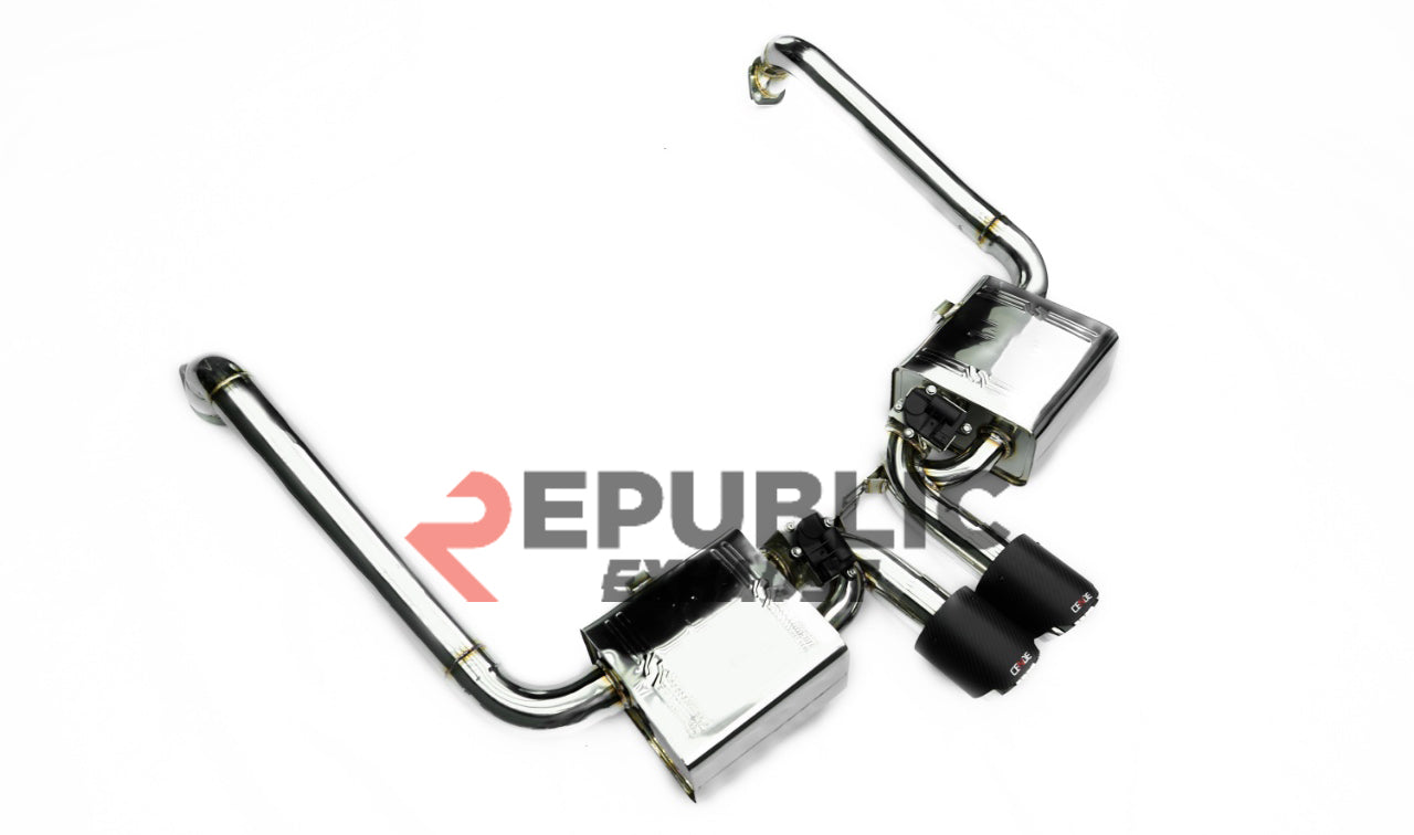 Porsche 718 Boxster Aftermarket Parts Republic Exhaust Axle-back ...
