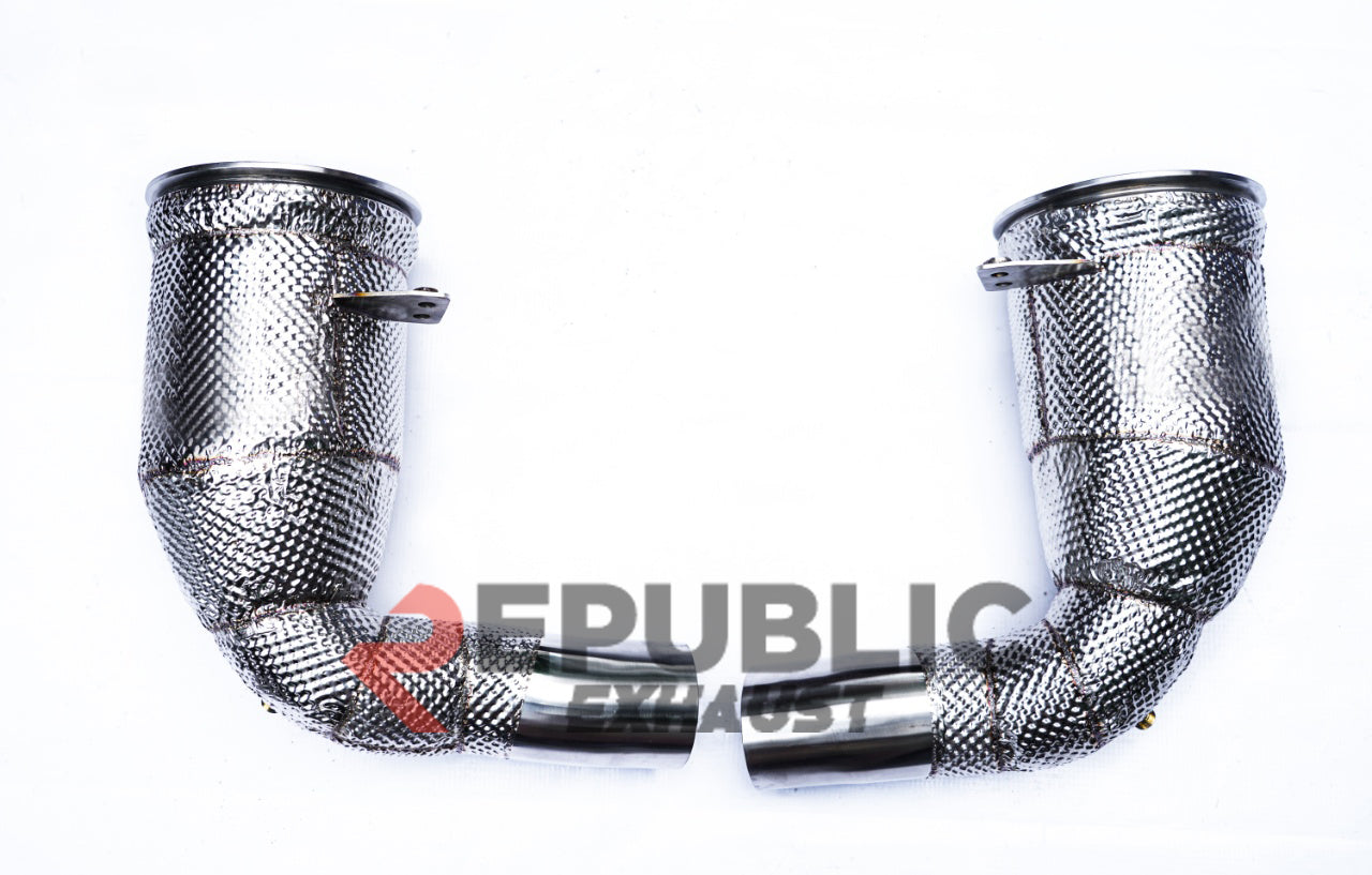 Porsche 992.1 Carrera Turbo S Aftermarket Parts Republic Exhaust ...