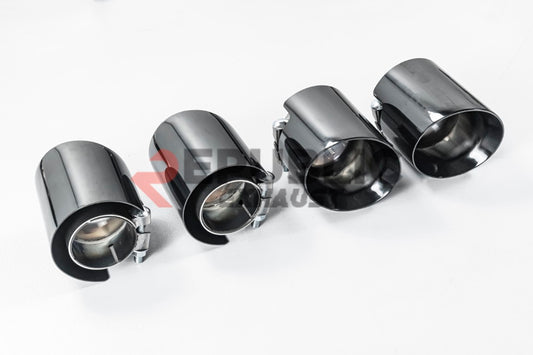 Porsche 991.2 Carrera Base/S/T/Targa/4/4S/GTS 2017 2018 2019 (3.0T) with Aftermarket Parts - Axle-back Exhaust Quad Exit Tips Titanium / Stainless Steel from Republic Exhaust