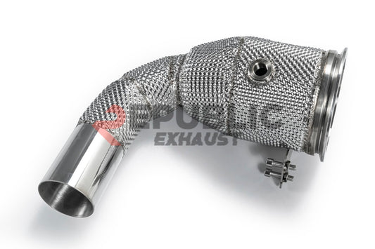 Porsche 911 992.1 Carerra Base/S/T/4/4S/Targa 4/Targa 4S/GTS 2020 2021 2022 2023 2024 & 992.2 Carerra Base/S/T/4/4S/Targa 4/Targa 4S 2025-ON (3.0T) with Aftermarket Parts - 100 & 200 & 300 CELL & Test Pipe/No Cat Downpipe Stainless Steel from Republic Exhaust