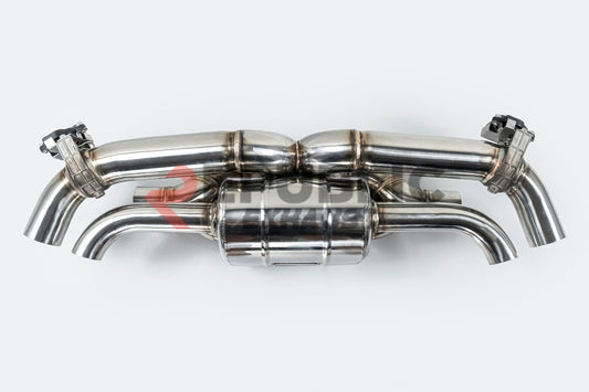 Porsche 911 992.1 Carerra Base/S/T/4/4S/Targa 4/Targa 4S/GTS 2020 2021 2022 2023 2024 & 992.2 Carerra Base/S/T/4/4S/Targa 4/Targa 4S 2025-ON (3.0T) with Aftermarket Parts - Axle-back Exhaust with Valve Titanium / Stainless Steel from Republic Exhaust