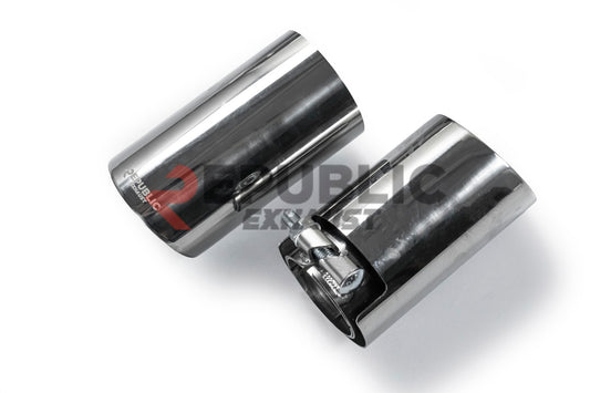 Porsche Cayman/Boxster 987.2 2009 2010 2011 2012 with Aftermarket Parts - Axle-back Exhaust Center Exit Titanium / Stainless Steel from Republic Exhaust