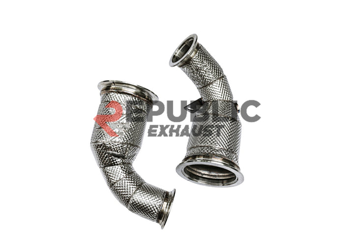 Porsche Panamera 971 4S Aftermarket Parts - Republic Exhaust Downpipe ...