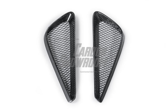 Toyota Supra MK5 A90 A91 3.0 2.0 2020 2021 2022 2023 2024 with Aftermarket Parts - "Alerion" Narrow Body Front Bumper & Lip Carbon Fiber / FRP from Robot Craftsman