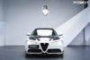 Alfa Romeo Giulia Sport Veloce Ti Sprint RWD AWD 2017 2018 2019 2020 2021 2022 2023 2024 (not suitable for Base and Lusso front bumpers) with Aftermarket Parts - "HIDROGAI" Front Corner Canards Carbon Fiber / FRP from Robot Craftsman