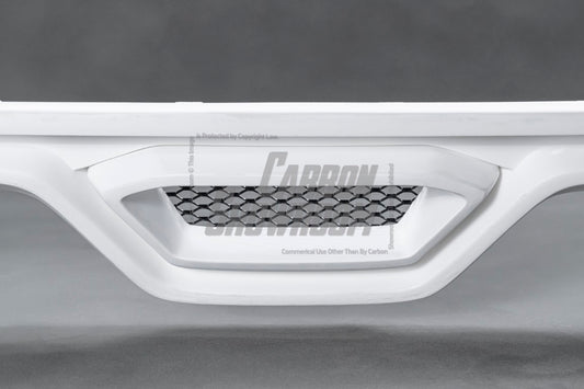 Ford Mustang Ecoboost V6 GT March1 Bullitt S550.1 S550.2 2015-2023 (note: dual exhaust tips) with Aftermarket Parts - CAVALIER Rear Diffuser Carbon Fiber/FRP from Robot Craftsman