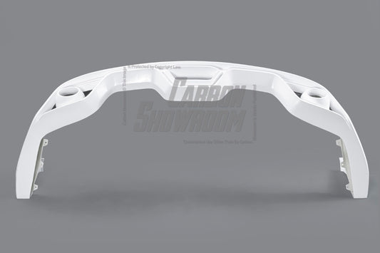 Ford Mustang Ecoboost V6 GT March1 Bullitt S550.1 S550.2 2015-2023 (note: dual exhaust tips) with Aftermarket Parts - CAVALIER Rear Diffuser Carbon Fiber/FRP from Robot Craftsman