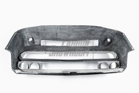 Dodge Challenger Demon Redeye Hellcat T/A Scat Pack 392 SRT R/T SXT SE 2008 2009 2010 2011 2012 2013 2014 2015 2016 2017 2018 2019 2020 2021 2022 2023 with Aftermarket Parts - "CHOPPER" Front Bumper Carbon Fiber / FRP from Robot Craftsman