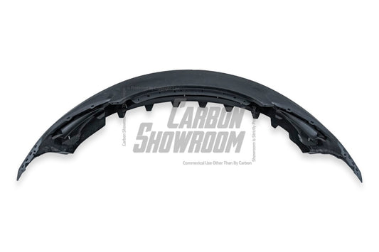 Tesla Model 3 Performance Long Range Standard Base 2017 2018 2019 2020 2021 2022 2023 with Aftermarket Parts - Crypton Front Bumper & Lip Carbon Fiber / FRP from Robot Craftsman