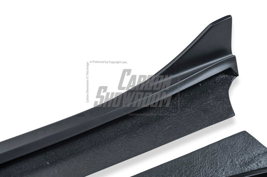 Tesla Model 3 Performance Long Range Standard Base 2017-2023 with Aftermarket Parts - Crypton Side Skirts Carbon Fiber / FRP from Robot Craftsman