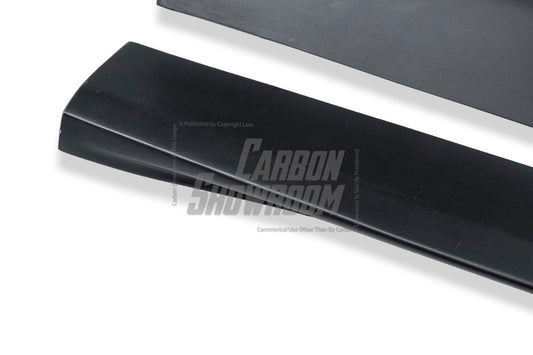 Tesla Model 3 Performance Long Range Standard Base 2017-2023 with Aftermarket Parts - Crypton Side Skirts Carbon Fiber / FRP from Robot Craftsman