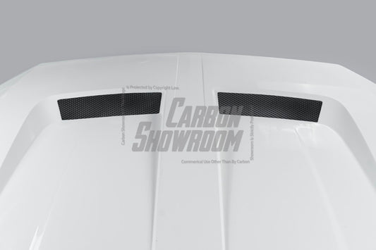 Ford Mustang S650 2.3 Ecoboost 5.0 GT Dark Horse 2024-ON with Aftermarket Parts - DARKSTAR Hood Carbon Fiber / FRP from Robot Craftsman