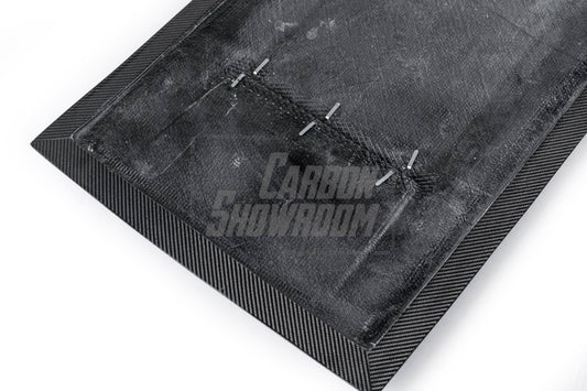 Ford Mustang Ecoboost V6 GT March1 Bullitt S550.1 S550.2 2015 2016 2017 2018 2019 2020 2021 2022 2023 with Aftermarket Parts - "DAWN & DUSK" Roof Scoop Carbon Fiber / FRP from Robot Craftsman