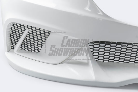 Mazda6 Sport Grand Touring Singature Carbon Edition 2014 2015 & Mazda6 Grand Touring 2016 2017 & Mazda6 Sport Grand Touring Singature Carbon Edition 2014 2015 2016 2017 2018 2019 2020 2021 2022 with Aftermarket Parts - 2014-2017 Version A / 2016-2017 Version B Front Bumper & Lip & Lower Front Splitter from Robot Craftsman