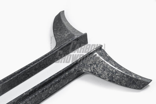 Toyota GT86 86 TRD GT SE Base ZN6 2017 2018 2019 2020 & Scion FR-S FRS ZN6 2013 2014 2015 2016 & BRZ TS Limited Premium ZN6 2013 2014 2015 2016 2017 2018 2019 2020 (compatible with ROBOT widebody kit) with Aftermarket Parts - Front Fenders Replacement & Rear Quarter Fender Flares & Side Skirts Carbon Fiber / FRP from Robot Craftsman