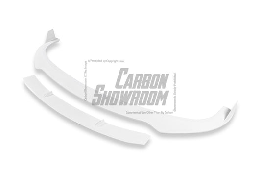 Volkswagen Golf R GTI Base MK7 MK7.5 2015 2016 2017 2018 2019 2020 2021 & Golf R GTI Base MK7 2015 2016 2017 & Golf R GTI Base MK7.5 2018 2019 2020 2021 with Aftermarket Parts - Front Lip & Front Bumper Carbon Fiber / FRP from Robot Craftsman