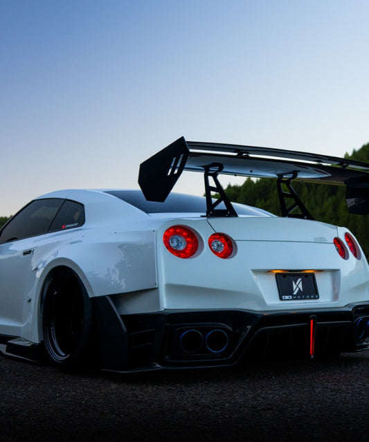 Robot Craftsman "Godzilla" Widebody Rear Diffuser for Nissan GTR R35 2008-ON - Performance SpeedShop