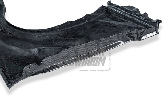 Nissan GTR Nismo T-Spec Black Edition Track Edition Premium Pure 2008 2009 2010 2011 2012 2013 2014 2015 2016 2017 2018 2019 2020 2021 2022 2023 2024&nbsp;(slightly wider than stock, designed to be compatible with ROBOT CRAFTSMAN front bumper) with Aftermarket Parts - "Godzilla" Narrow Body Front Fenders Carbon Fiber / FRP from Robot Craftsman