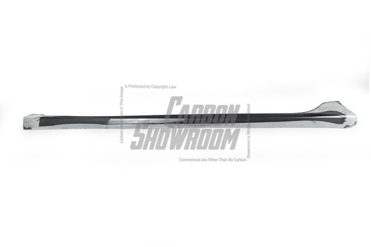 Tesla Model 3 Performance Long Range Standard Base 2017 2018 2019 2020 2021 2022 2023 with Aftermarket Parts - "Hacker" Narrow Body Side Skirts Carbon Fiber / FRP from Robot Craftsman