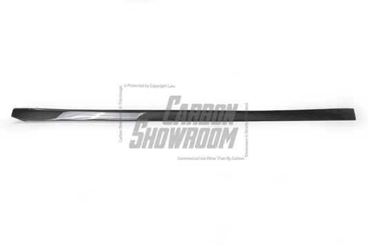 Tesla Model 3 Performance Long Range Standard Base 2017 2018 2019 2020 2021 2022 2023 with Aftermarket Parts - "Hacker" Narrow Body Side Skirts Carbon Fiber / FRP from Robot Craftsman